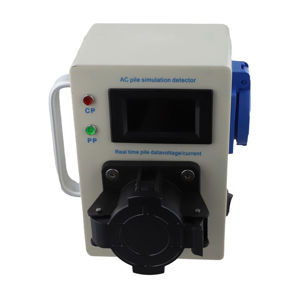 AC Charging Pile Simulation Tester for Electric Vehicle Charging Socket Testing