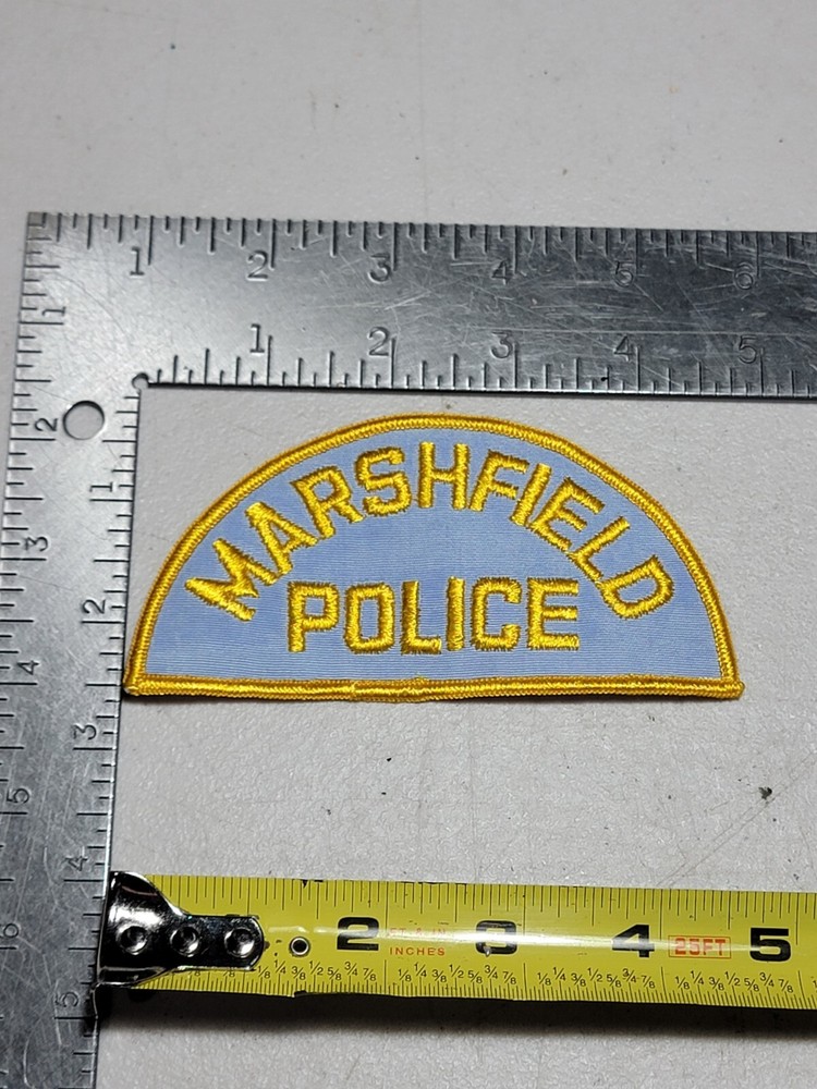 LE8b7 Police patch Massachusetts Marshfield