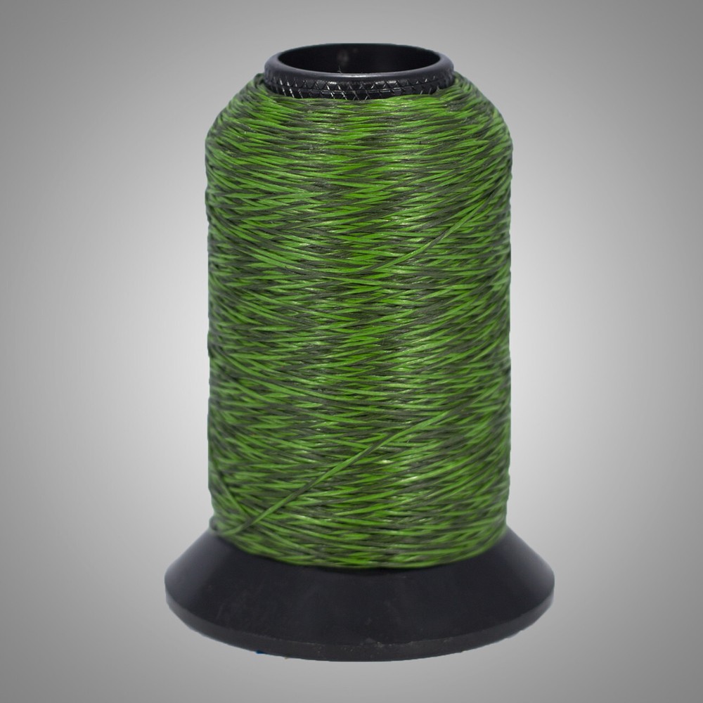 Green & Black Speckled 1/4lb BCY 452X / 452XtraBowstring Material Bow String