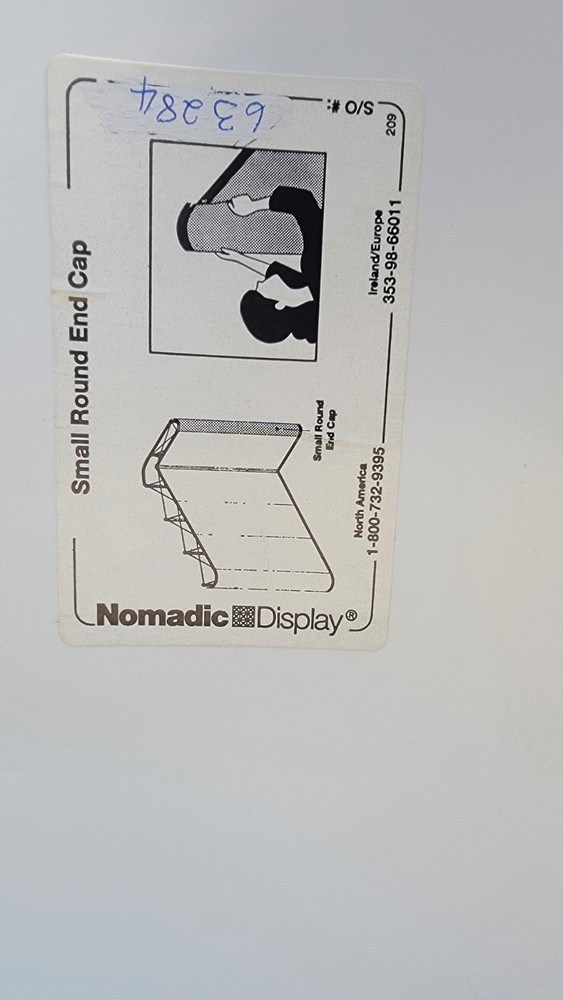 Nomadic Display Stand with Lights