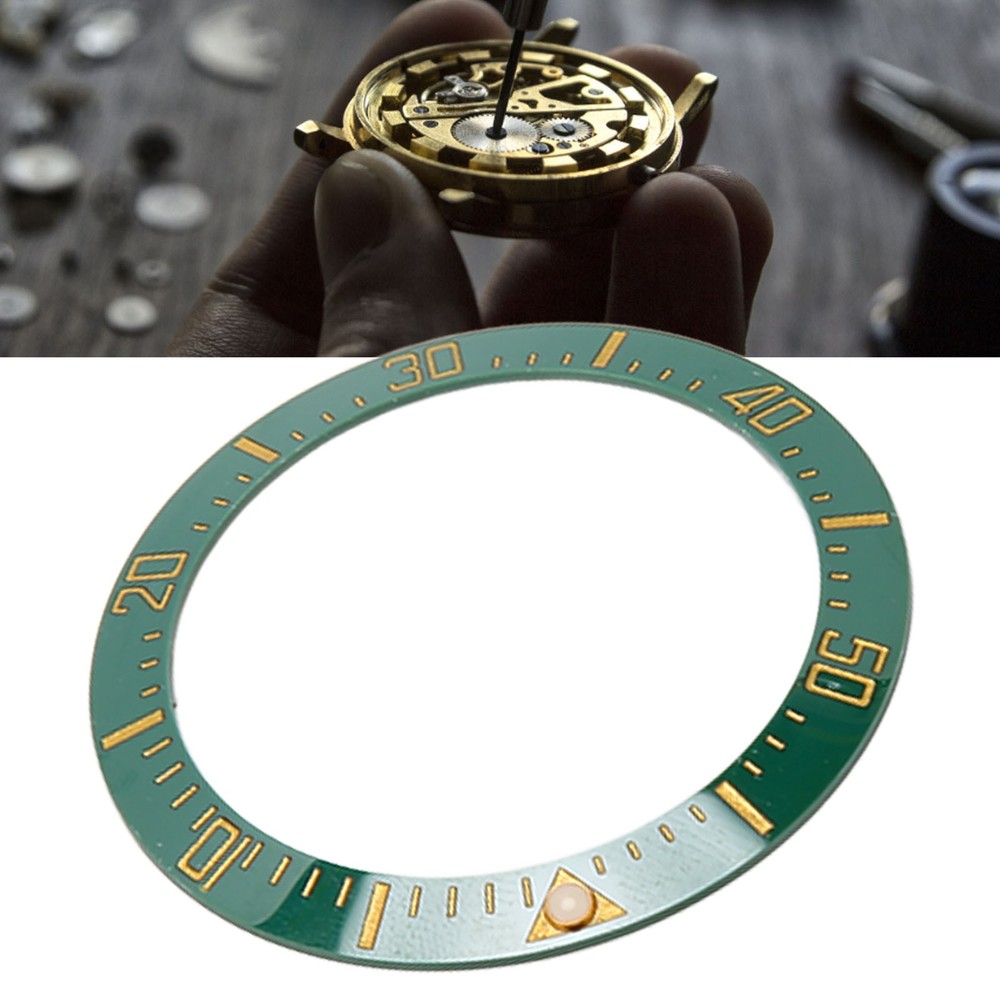 1 X Ceramic Watch Bezel Insert Exquisite Replacement Accessory For Watchmaker