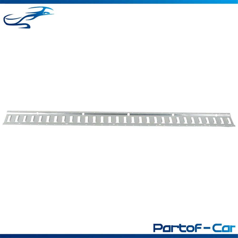 32 Piece E Track Bundle: 5' Silver Galvanized Rails, End Caps, Straps, O Rings