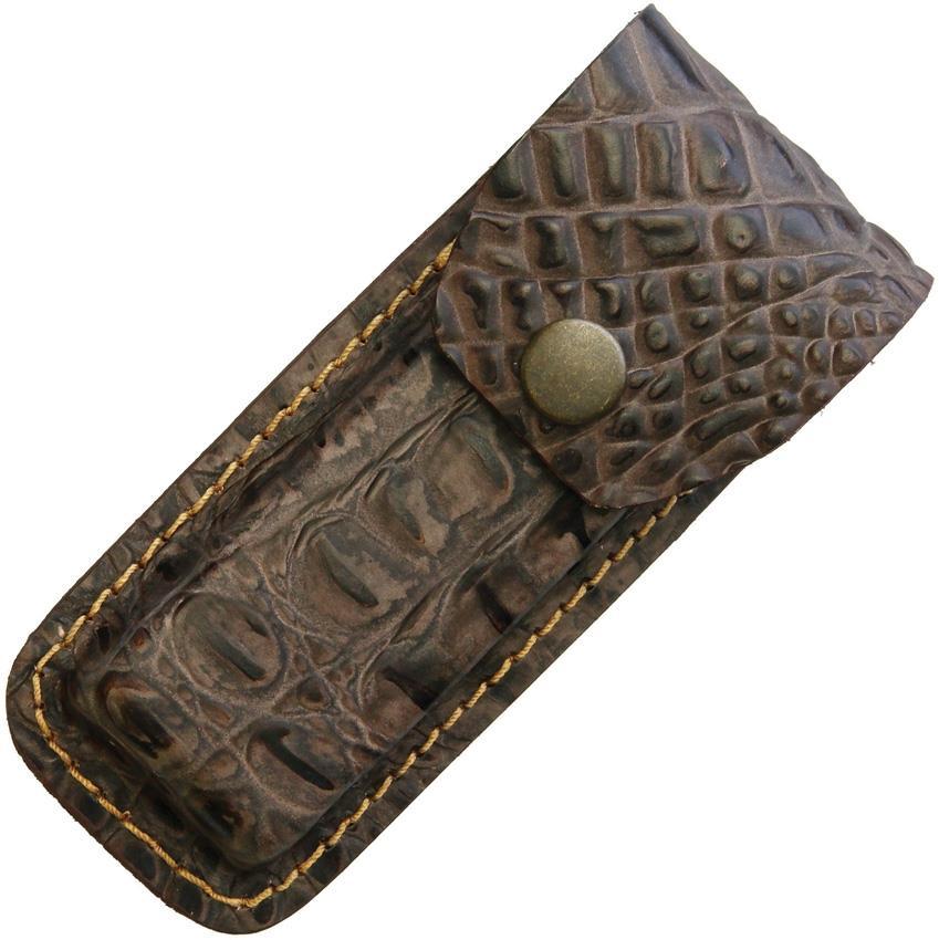 Leather Belt Sheath Crocodile 1197