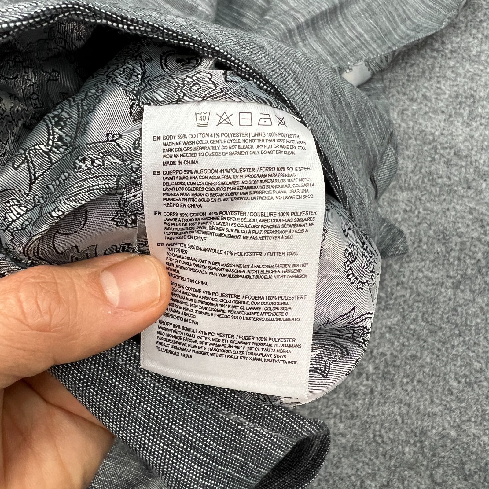 Chef Works Waitstaff Vest Mens 2XL XXL Gray Button Up Urban Collection Server