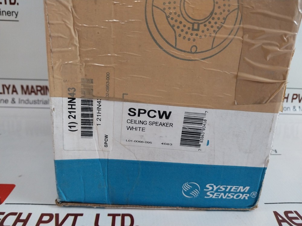 System sensor spcw white ceiling speaker