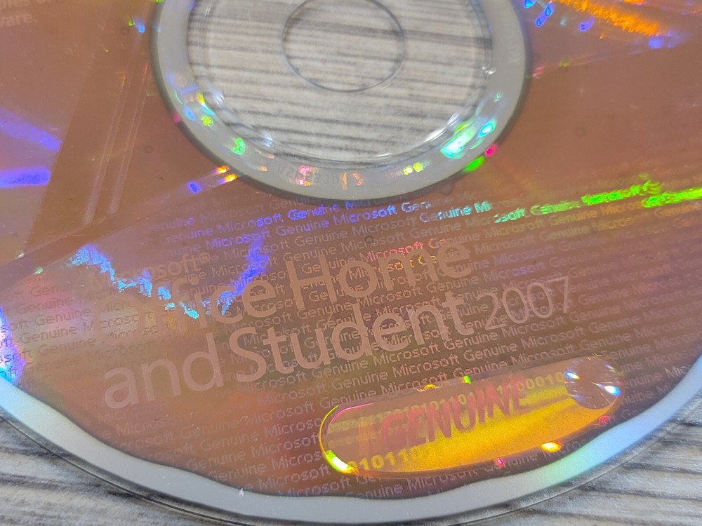 Microsoft Office Home & Student 2007 DISK ONLY READ!!