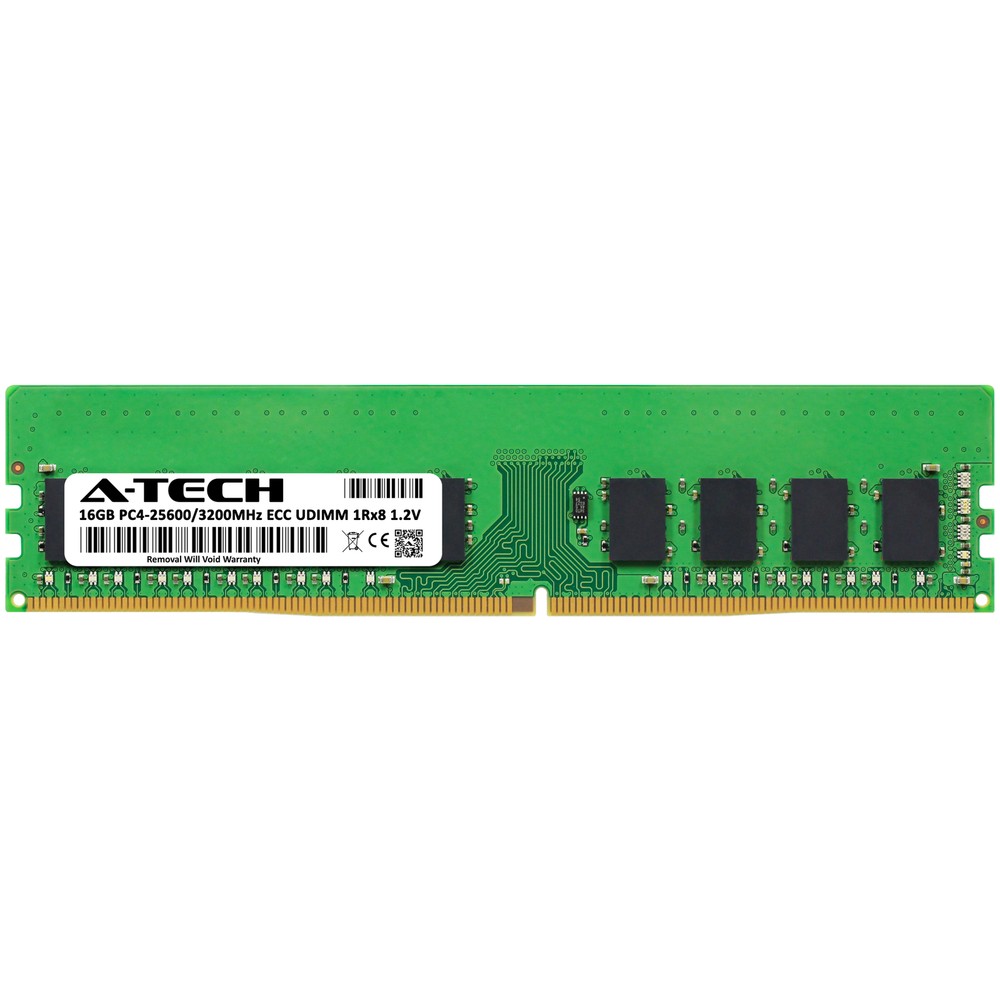 16GB PC4-25600 ECC UDIMM (Samsung M391A2G43BB2-CWE Equivalent) Server Memory RAM