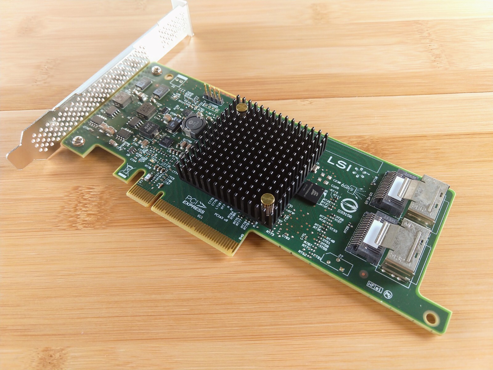 Genuine LSI 9207-8i 6Gbps SAS PCIe 3.0 HBA P20 IT Mode ZFS UNRAID