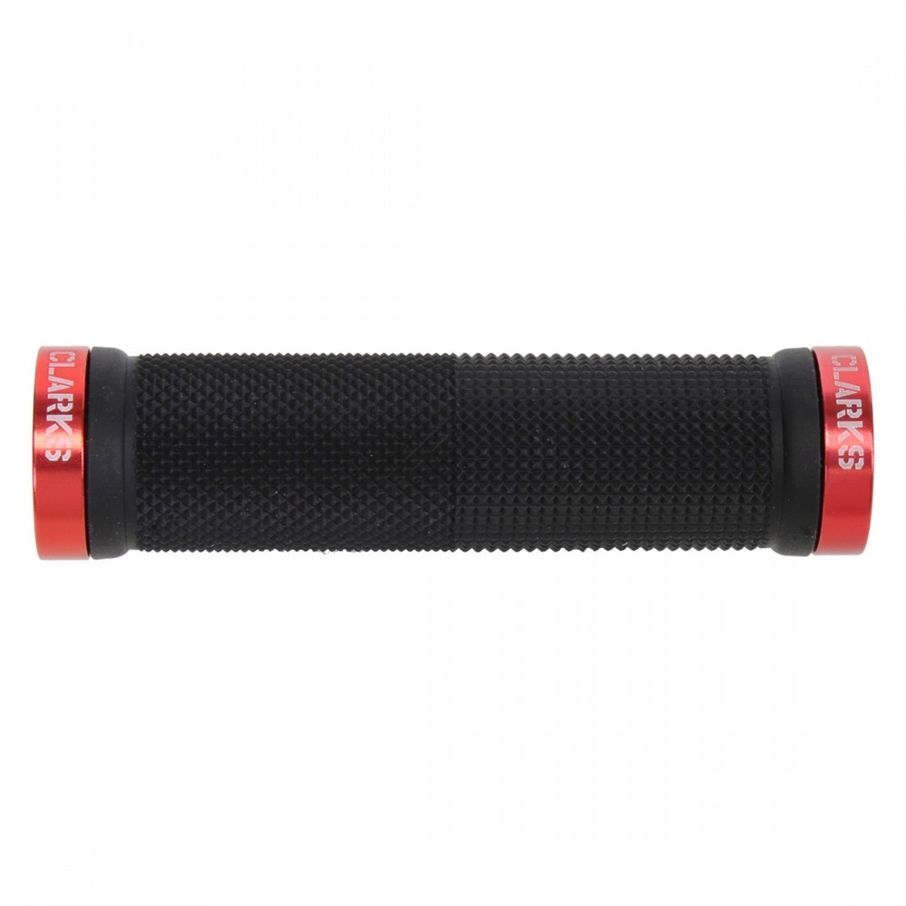CLARKS Lock-On Grips Black/Red