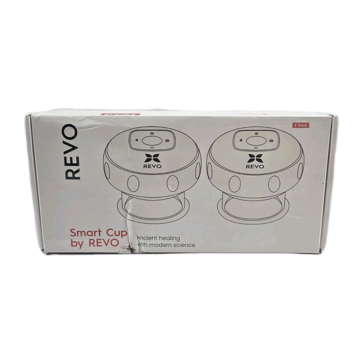 REVO The Original 4-in-1 Smart Cupping Therapy Massager Red Light Therapy New