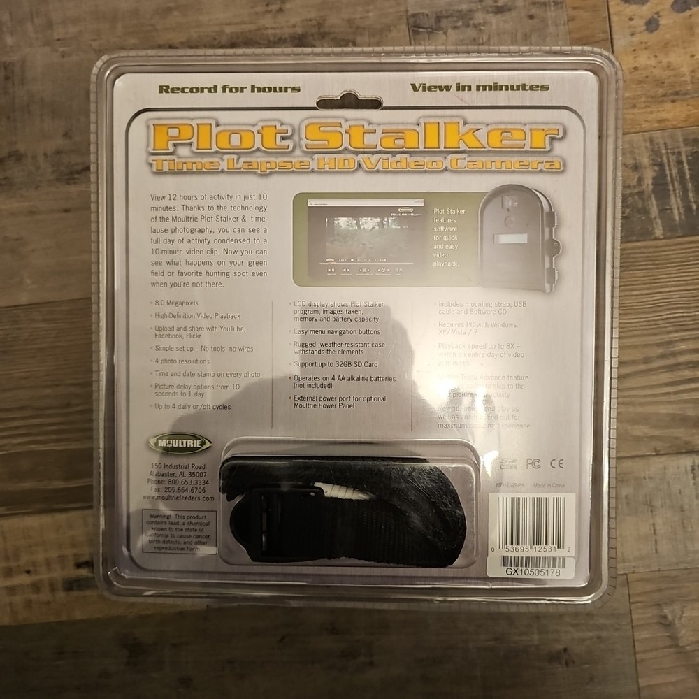 Moultrie Game Plot Stalker Time Lapse Camera NEW SEALED