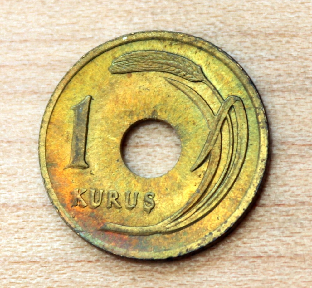 1948 Turkey 1 Kurus