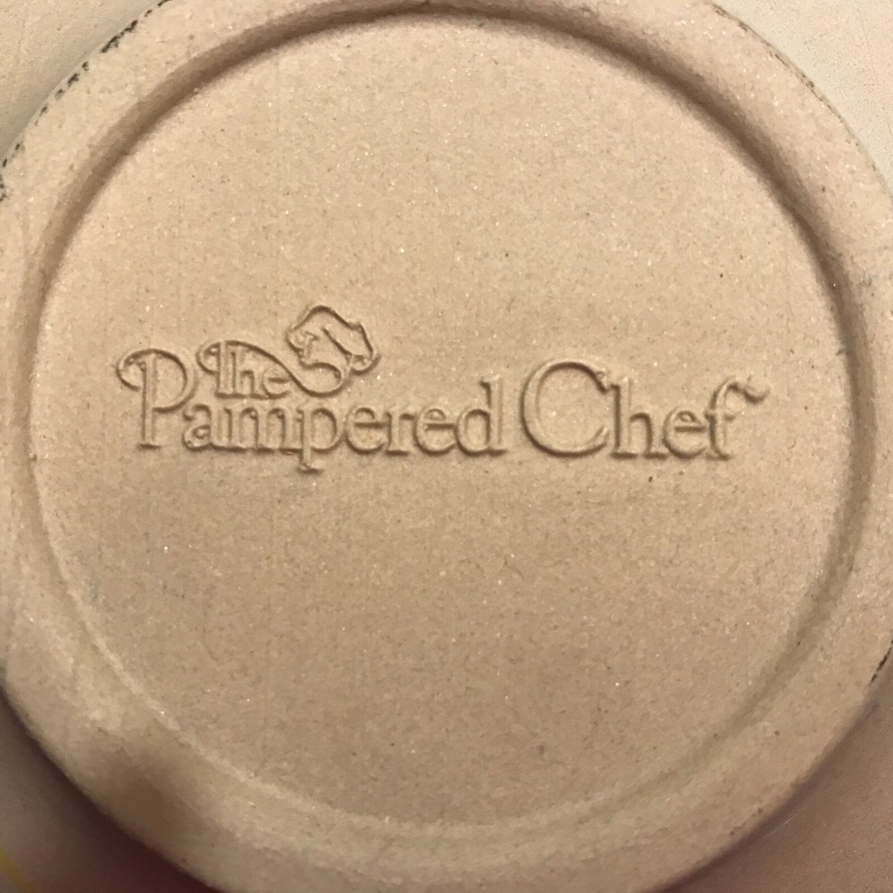 PAMPERED CHEF Microwave Double Egg Stoneware Cooker #5151