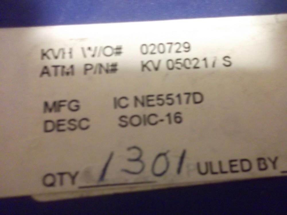 NE5517D DUAL OPERATIONAL TRANSCONDUCTANCE AMPLIFIER BY PHILIPS DATE CODE 9540