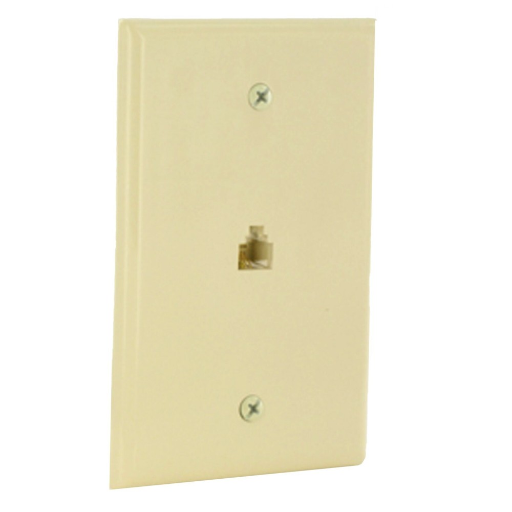 Eagle flush Mount Voice/Data Modular Jack #2533-4V