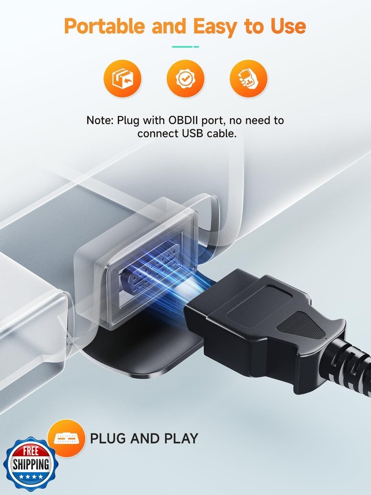 ANCEL AD410 Enhanced OBD2 Scanner, Vehicle Code Reader for Check Engine Light