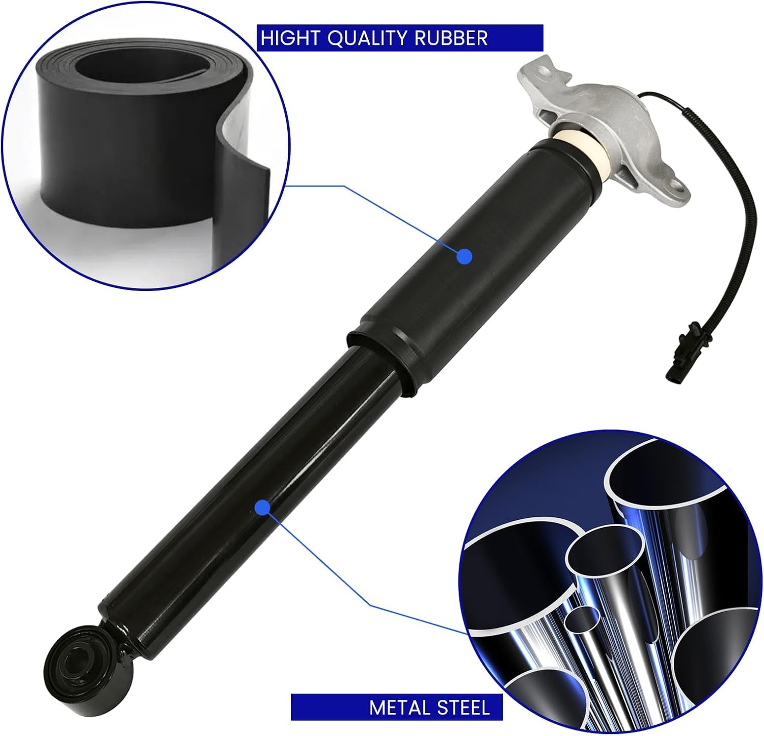 4Pcs Shocks Strut Assys Front and Rear for 2013-2019 Cadillac XTS with Electric