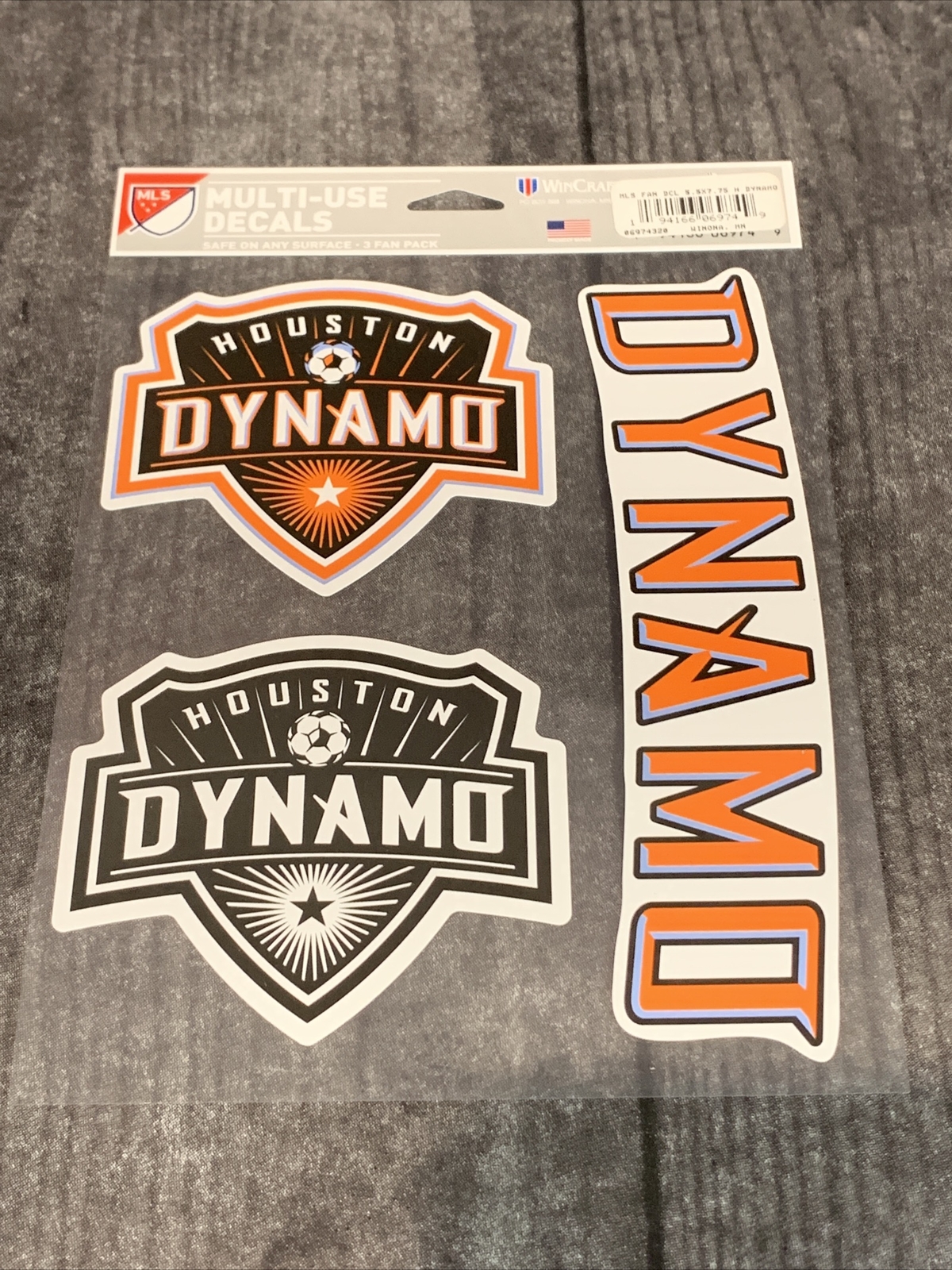 Soccer MLS Team Decal - Houston Dynamo