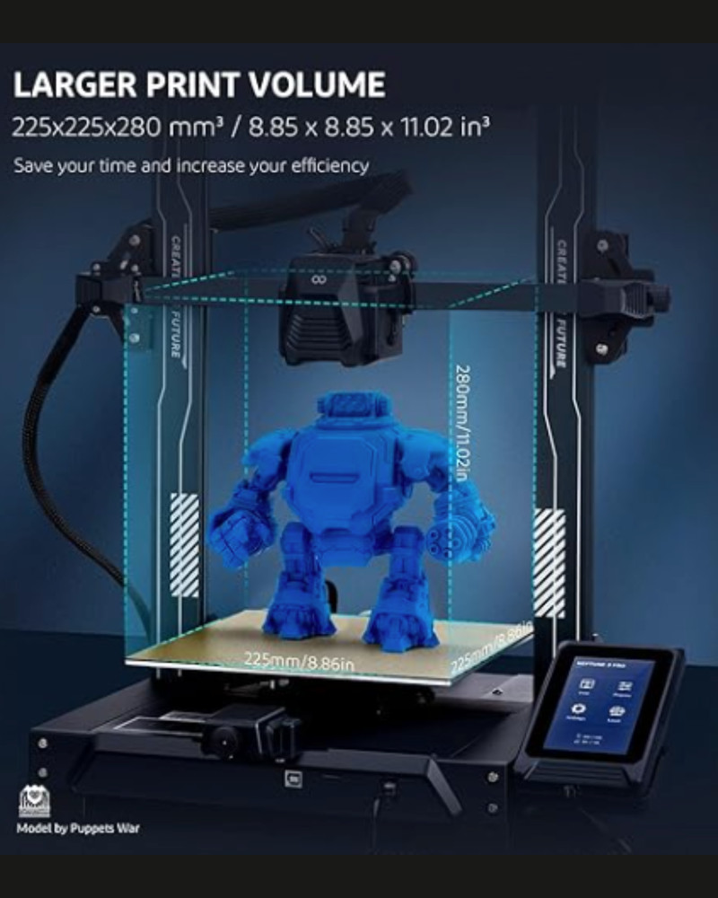 Excellent Condition ELEGOO Neptune 3 Pro 3D Printer