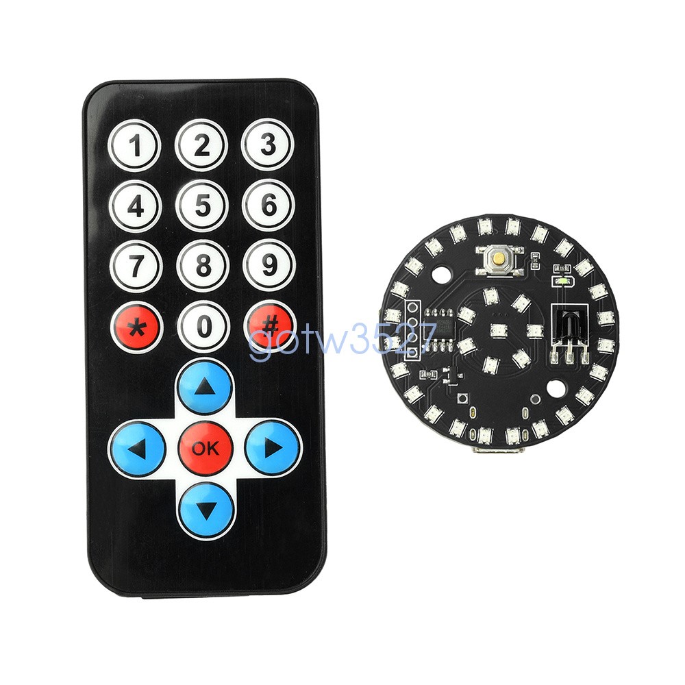 Infrared Remote LED Light 10 Mode DIY Type-C Night Light Infrared Module Light