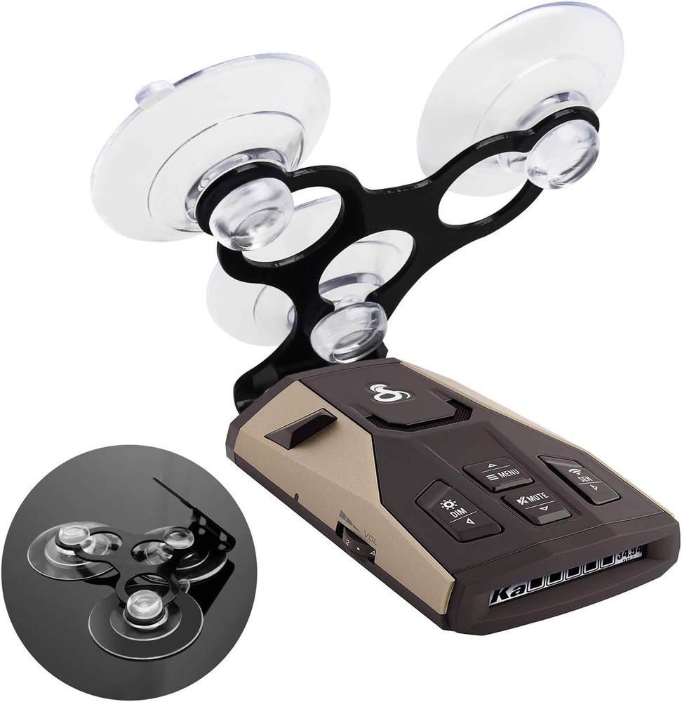 Windshield Suction Cup Mount Holder Compatible with Cobra Radar Detectors Cob...