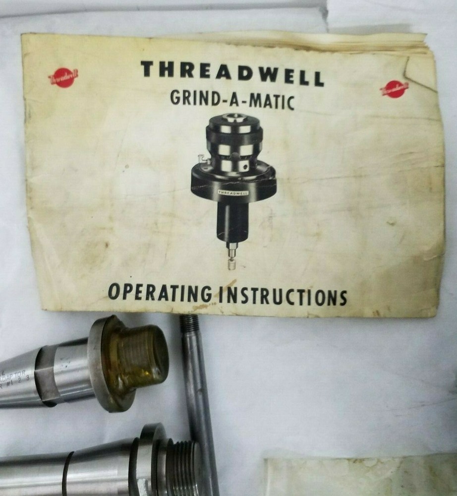 THREADWELL GRIND-A-MATIC GRINDER WITH METAL CASE