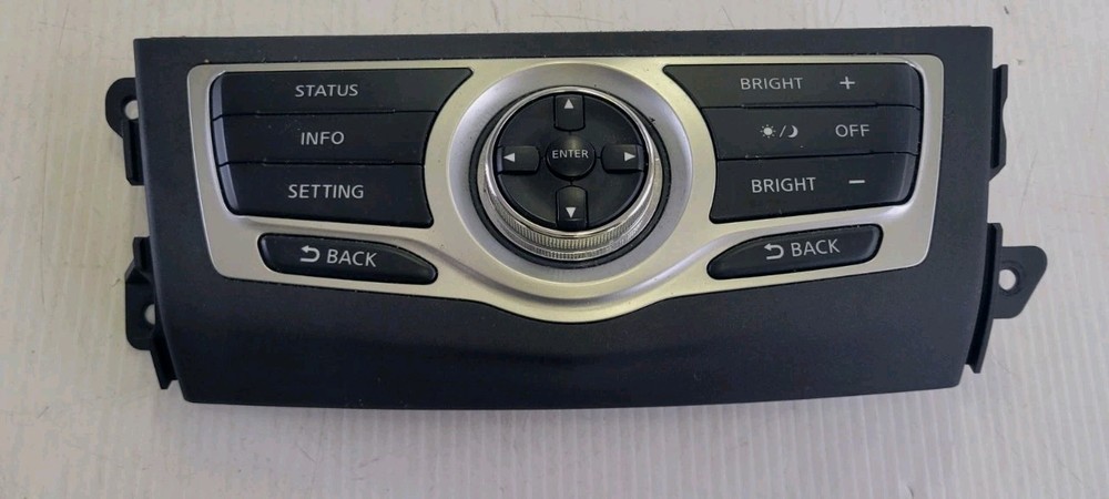 2009 MURANO SCREEN INFO SWITCH PANEL