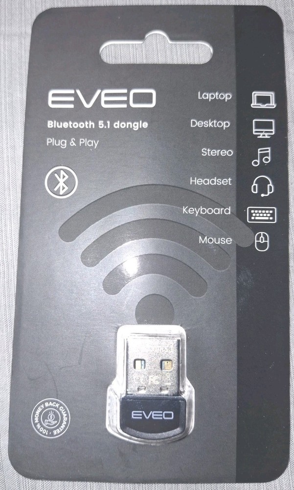 Eveo Bluetooth 5.1 Dongle - NEW