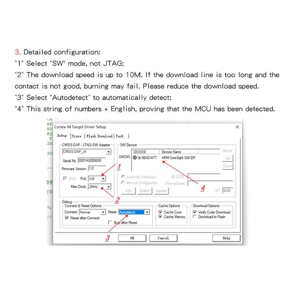 Simulation Download Burner STM32 Development Debugger SWD USB Serial Port DC5V