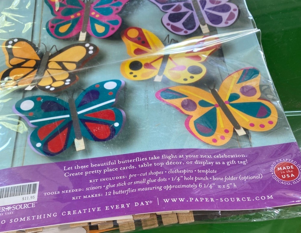 Paper Source Paper Butterfly Kit For Crafts & Decor