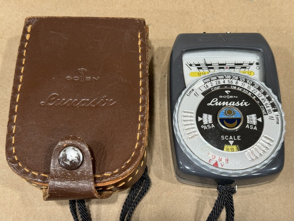 Gossen Lunasix Vintage Light-meter Tested & Working