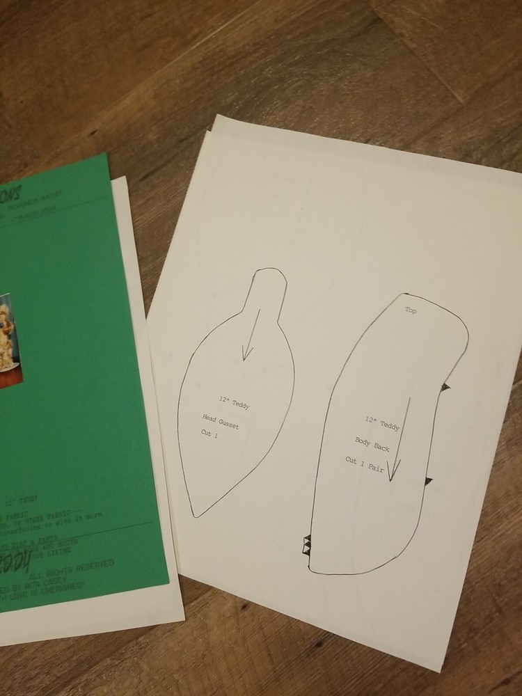 1989 Casey Creations 12" Teddy