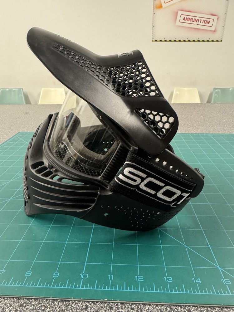 SCOTT goggle with visor. NOS. Rare!