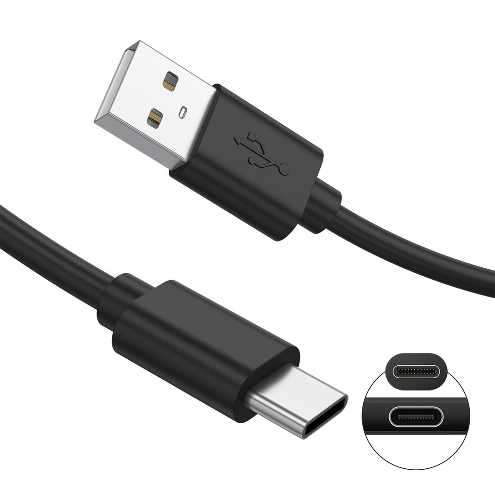 Meliya 2 Pack PS5 Controller Charger, 3.3ft Replacement USB C Charging