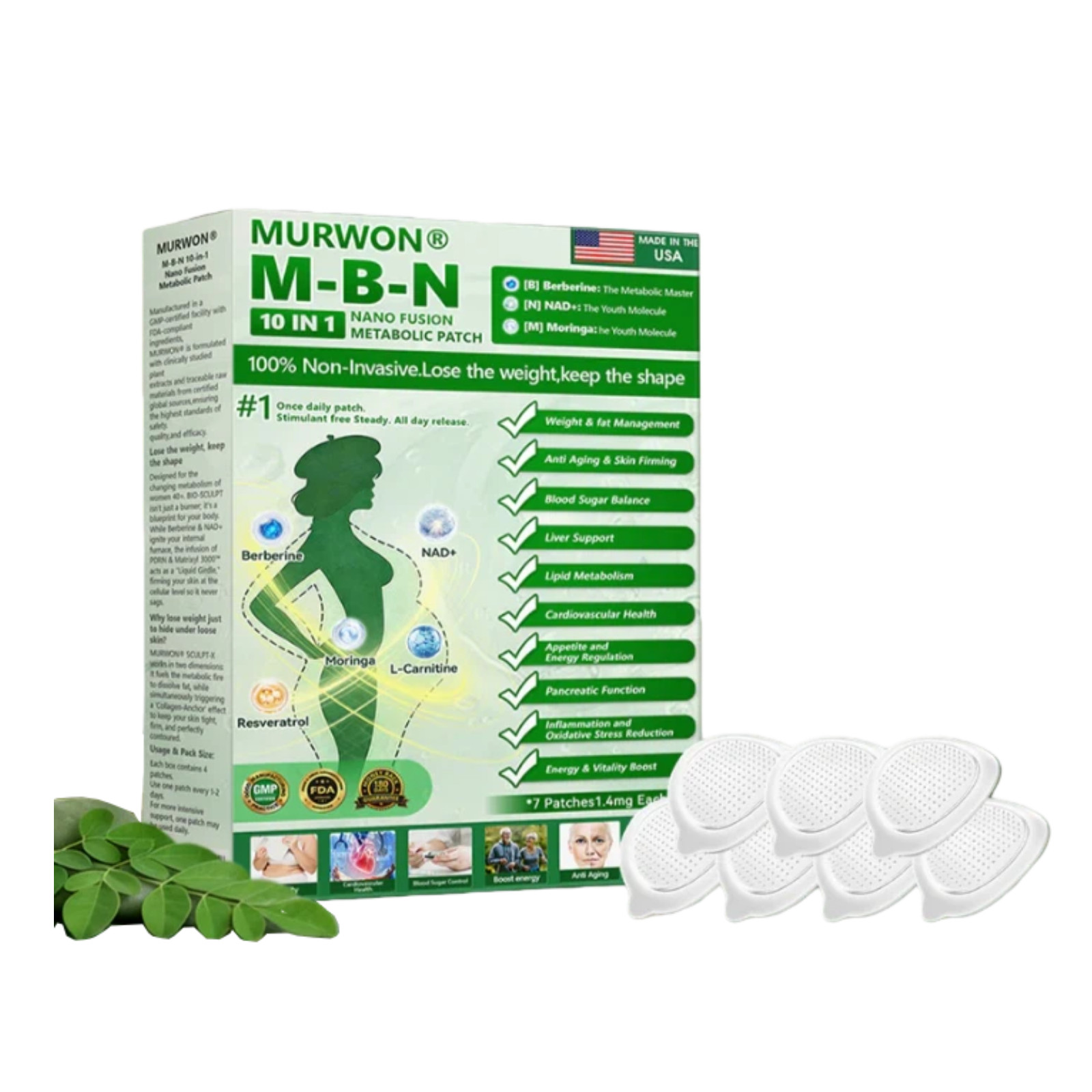 MURWON Moringa Gentle Skin Care Patches