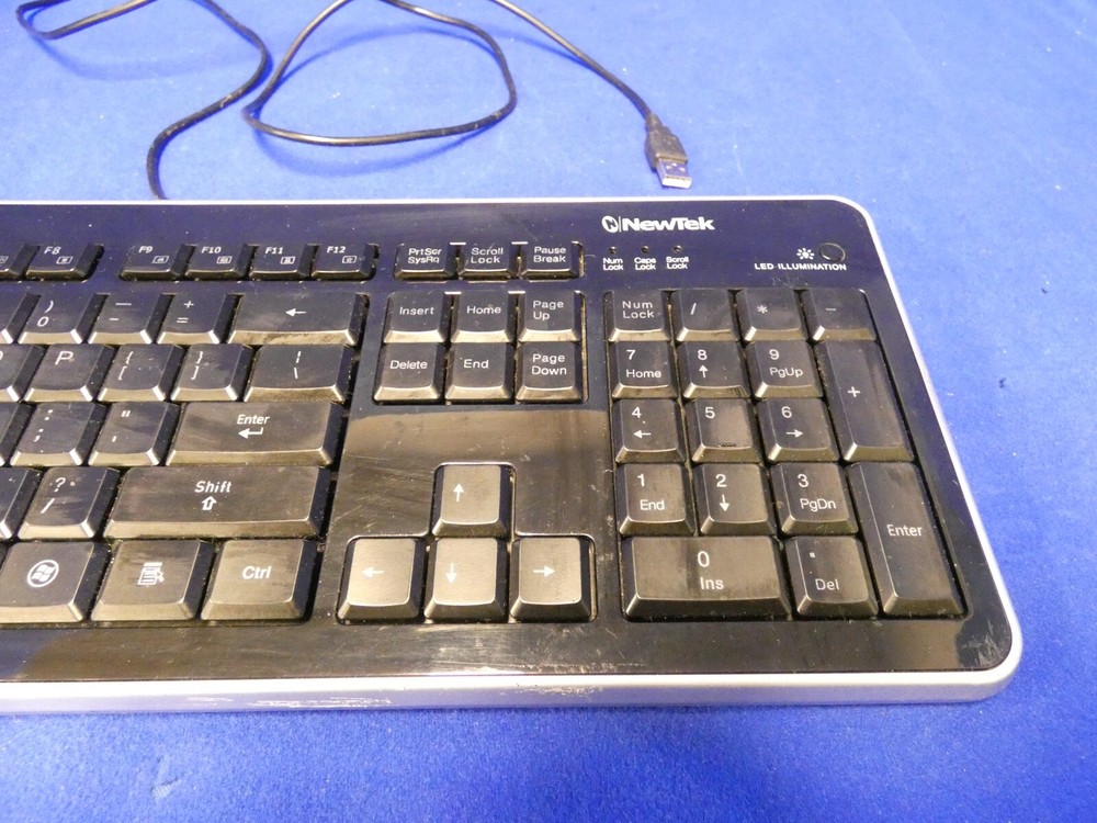 Newtek Keyboard w/ USB Connection, LED Illumination