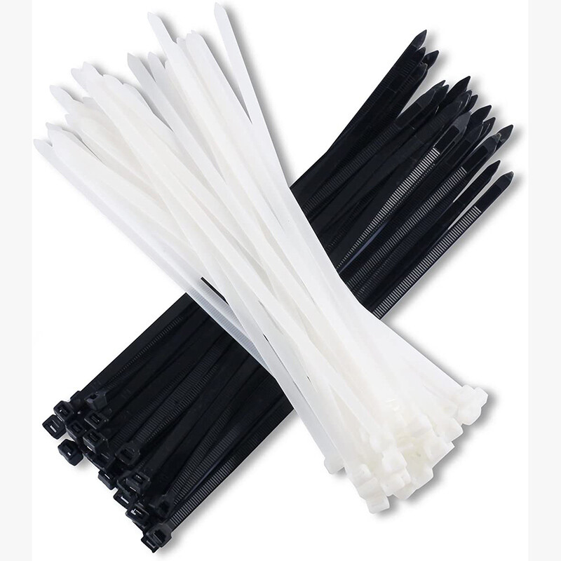 NEW Self Locking Zip Tie Plastic Nylon Wrap Heavy Duty Cable Ties Strap 8 Colour