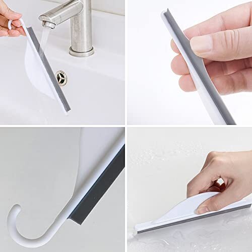 Shower Squeegee for Shower Glass Doors, Bathroom - Multifunctional Window Squeeg