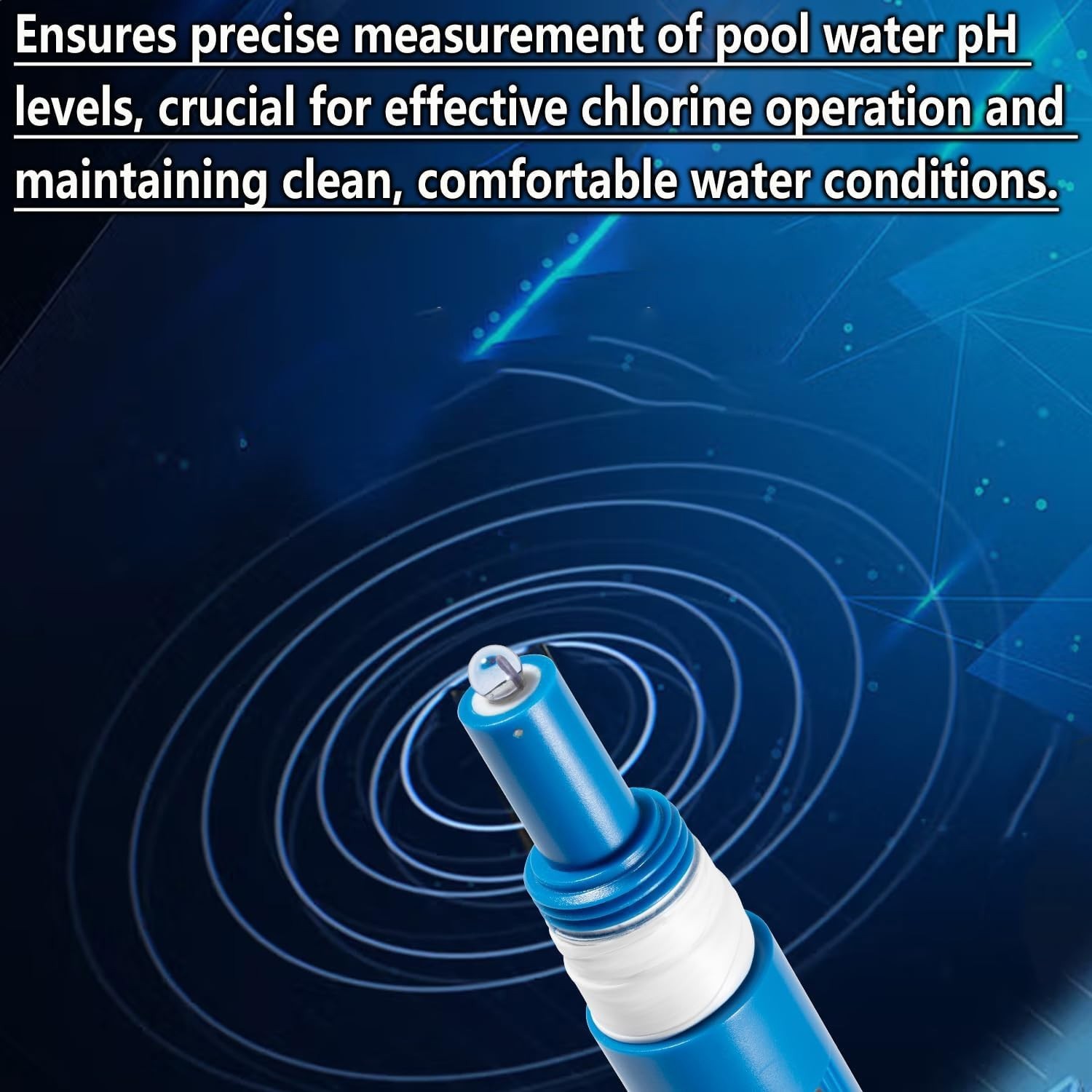 Replacement For Hayward Sense and Dispense PH Probe GLX-Probe-PH