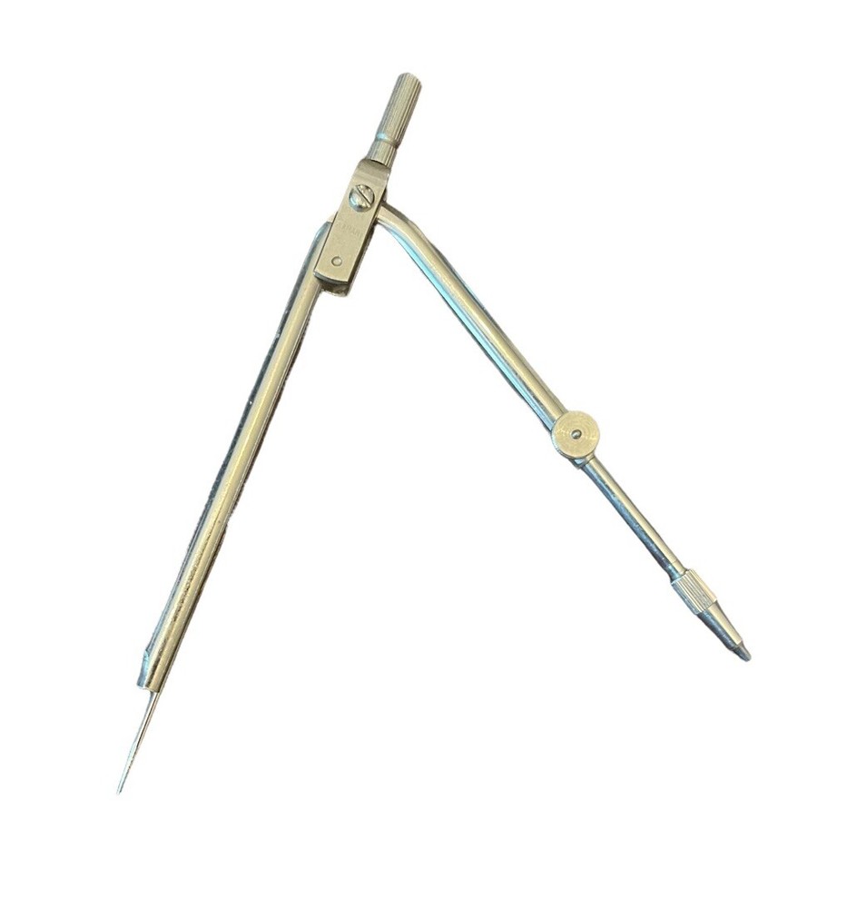 Vintage Compass for Drawing Tool Silver