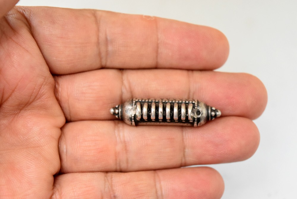 Antique .900 Silver Middle Eastern Hand Made Pendant