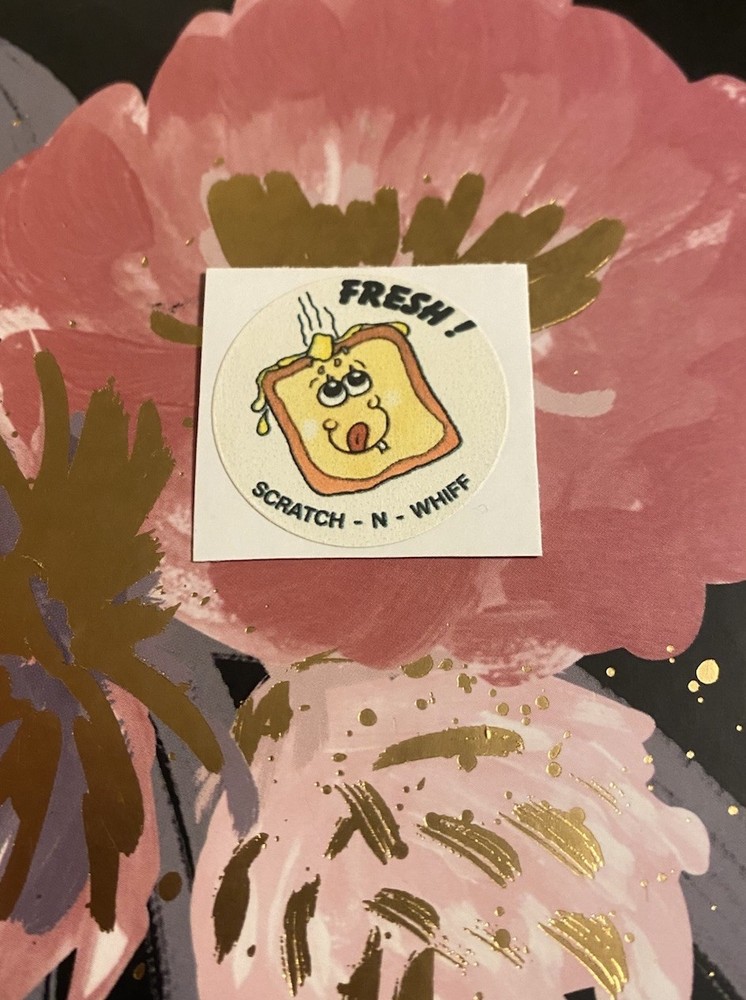 WW Small ScratchNSniff Sticker Mod Bread Scent