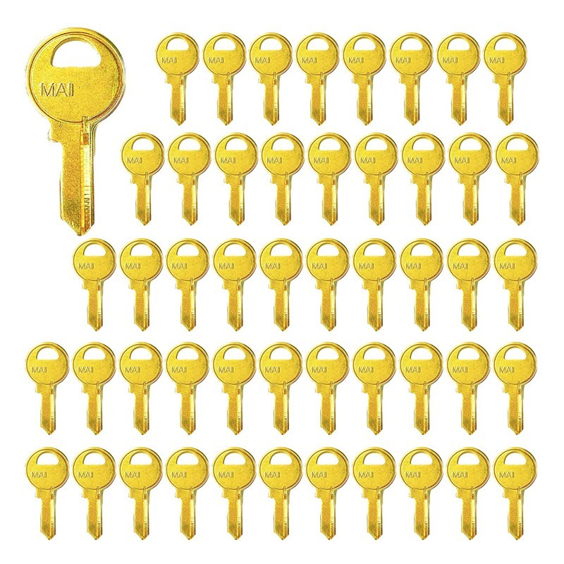 50PCS MA1 Brass Key Blanks