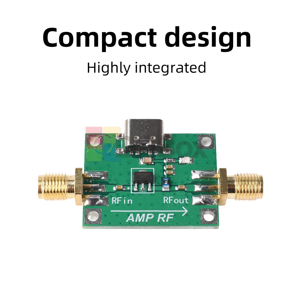 20dB Gain RF Module 5MHz–6GHz RF Power Amplifier RF Preamplifier Module SBB5089