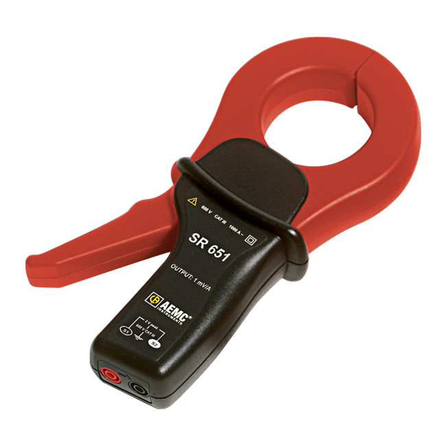 AEMC SR651 1000A Current Probe 1mV/A Output, 2" clamp