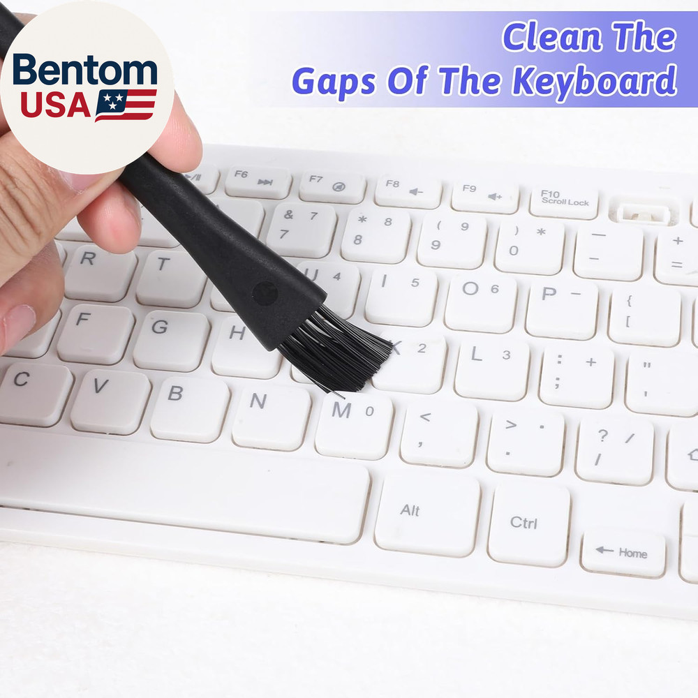 5 PCS Nylon anti Static Dusting Brush, Mini Keyboard Cleaning Brushes Kit Electr
