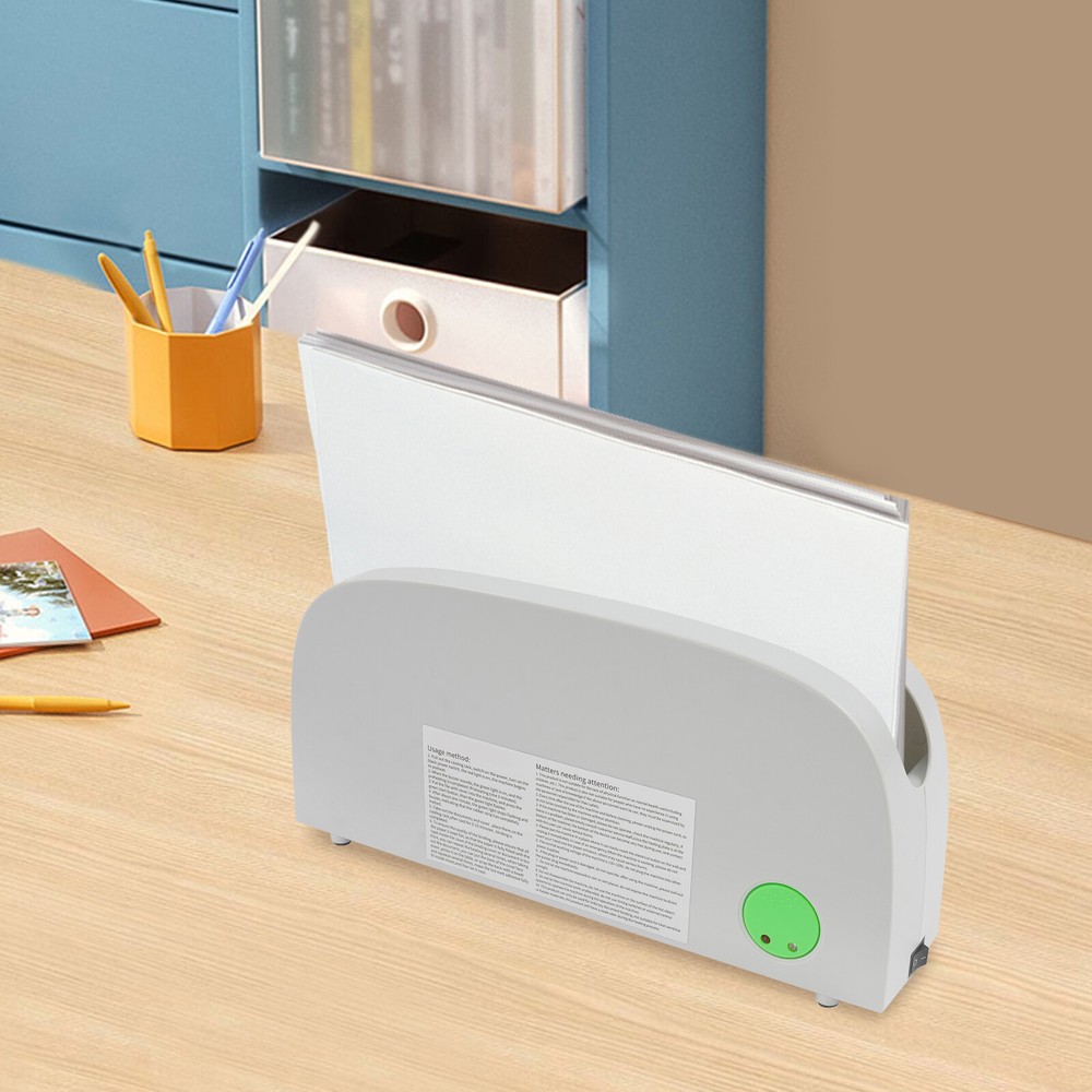 Electric Heat Binding Machine Electric Mini A4 Thermal Binding Machine White NEW