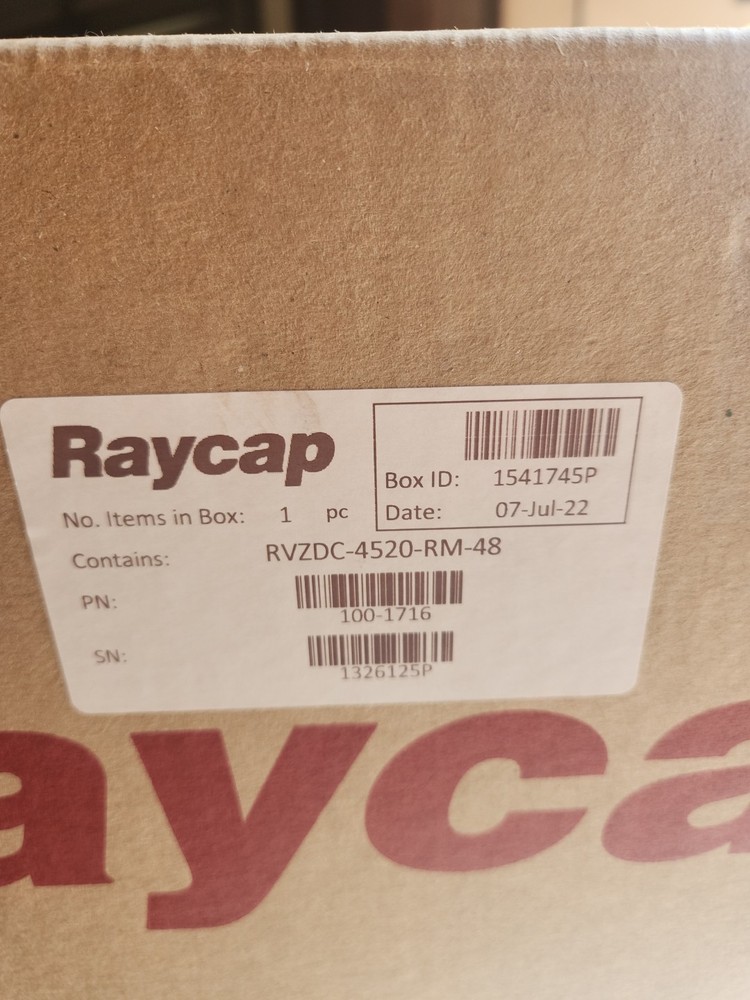 Raycap RVZDC-4520-RM-48. RACK MOUNT OVP.