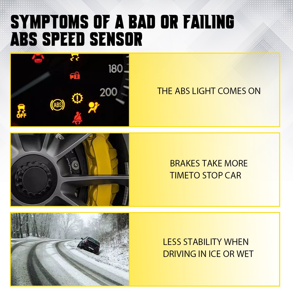 4pcs ABS Speed Wheel Sensor Set Fit Audi Porsche Volkswagen Tiguan Passat EOS CC