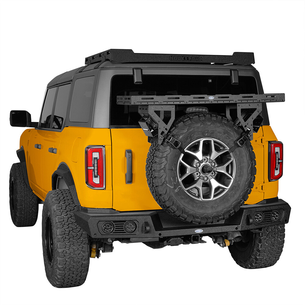 Spare Tire Mount Utility Cargo Basket Storage Carrier Fits for 30" to 40" Tire